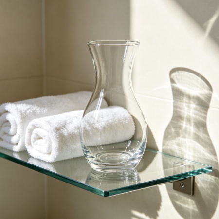Modern Luxury Transparent Glass Vase